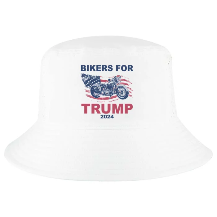 Bikers For Trump 2024 United States Cool Comfort Performance Bucket Hat