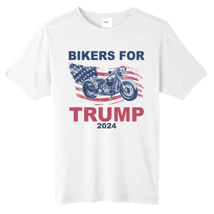 Bikers For Trump 2024 United States ChromaSoft Performance T-Shirt