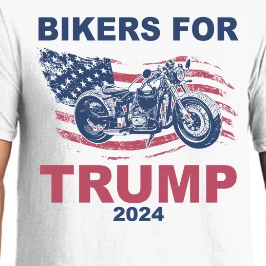 Bikers For Trump 2024 United States Pajama Set