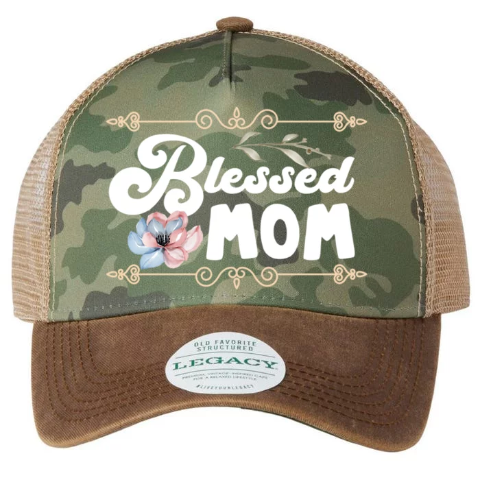 Blessed Family Thanksgiving Turkey Day Vintage Blessed Mom Gift Legacy Tie Dye Trucker Hat