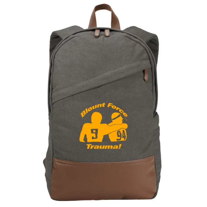 Blount Force Trauma Cotton Canvas Backpack