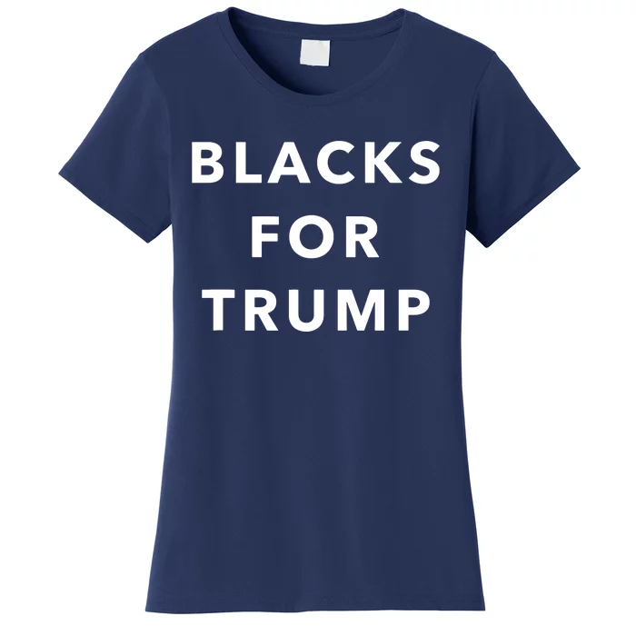 Blacks For Trump Women's T-Shirt