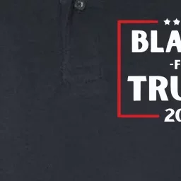 Blacks For Trump 2024 Donald Trump 2024 Softstyle Adult Sport Polo