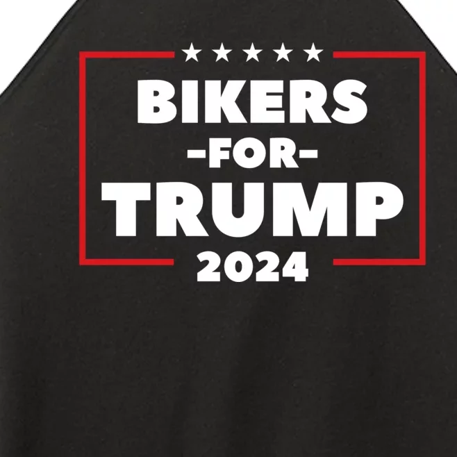 Bikers For Trump 2024 Women’s Perfect Tri Rocker Tank