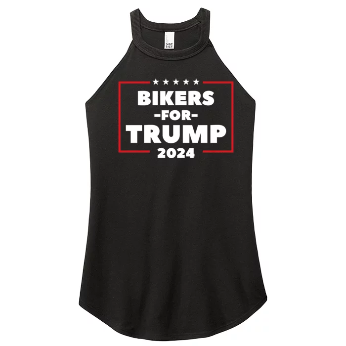 Bikers For Trump 2024 Women’s Perfect Tri Rocker Tank