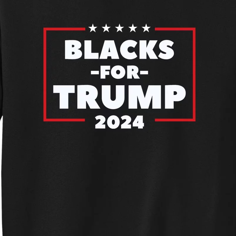 Blacks For Trump 2024 | Black Voices For Trump Sweatshirt