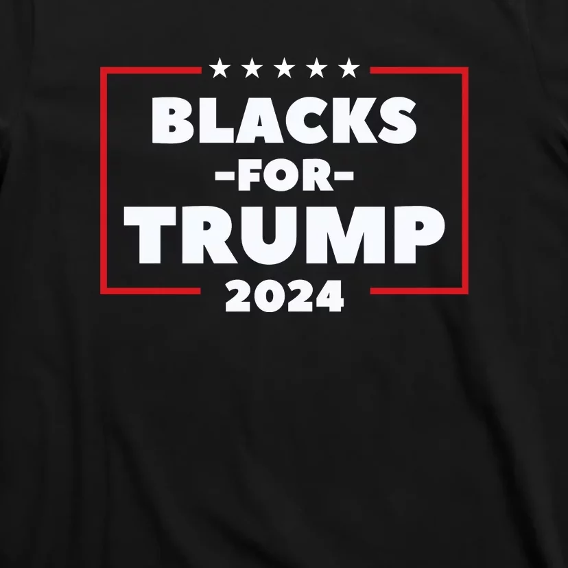 Blacks For Trump 2024 | Black Voices For Trump T-Shirt