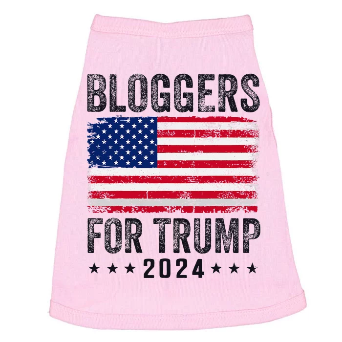 Bloggers For Trump 2024 Doggie Tank