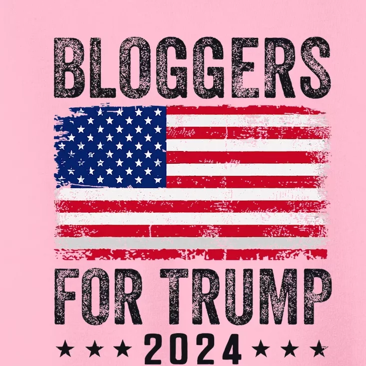 Bloggers For Trump 2024 Toddler T-Shirt