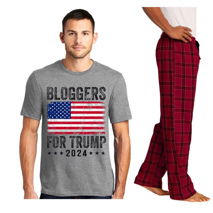 Bloggers For Trump 2024 Pajama Set