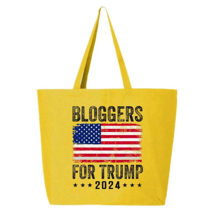 Bloggers For Trump 2024 25L Jumbo Tote