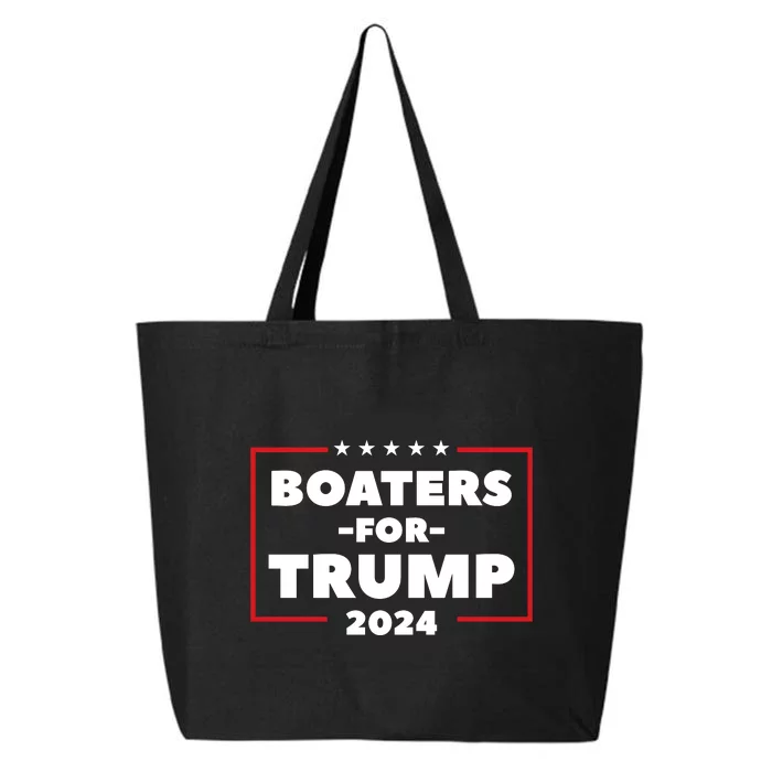 Boaters For Trump 2024 25L Jumbo Tote