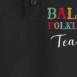 Ballet Folklorico Teacher Dry Zone Grid Performance Polo