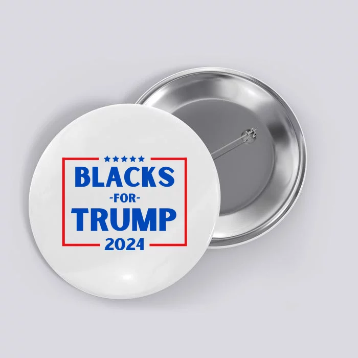 Blacks For Trump 2024 Donald Trump 2024 Button