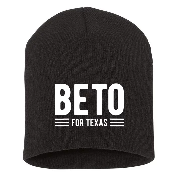 Beto For Texas Beto O'Rourke For Governor Of Texas Short Acrylic Beanie