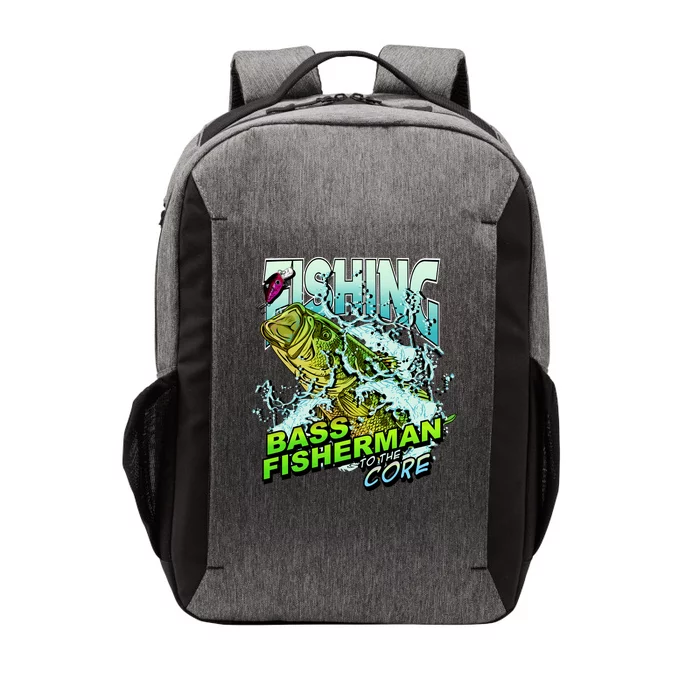 Bass Fisherman To The Core Vector Backpack