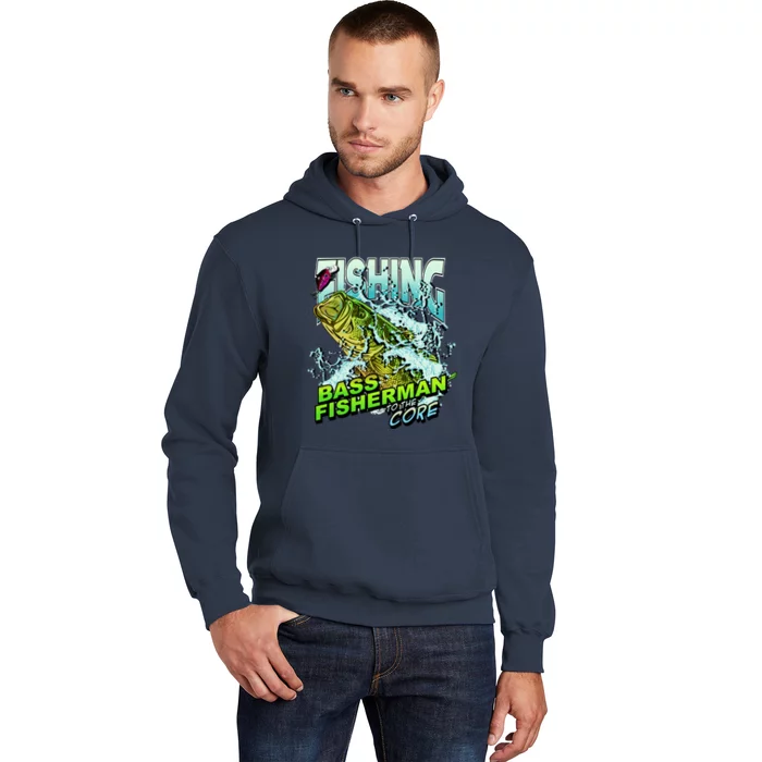 Bass Fisherman To The Core Hoodie