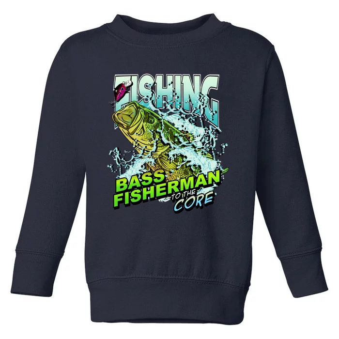 Bass Fisherman To The Core Toddler Sweatshirt