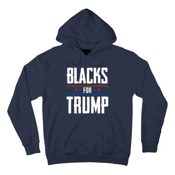 Black For Trump 2024 Tall Hoodie