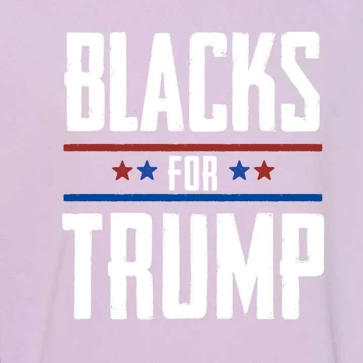 Black For Trump 2024 Garment-Dyed Sweatshirt