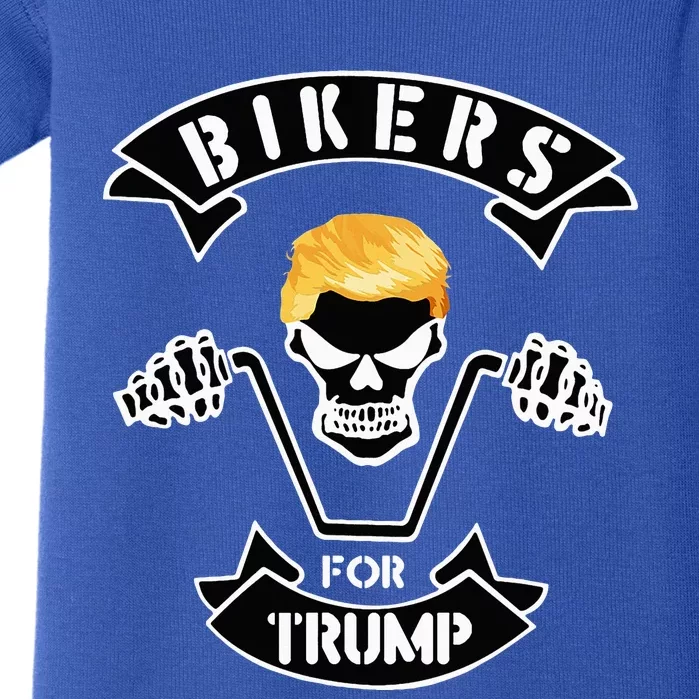 Bikers For Trump Baby Bodysuit