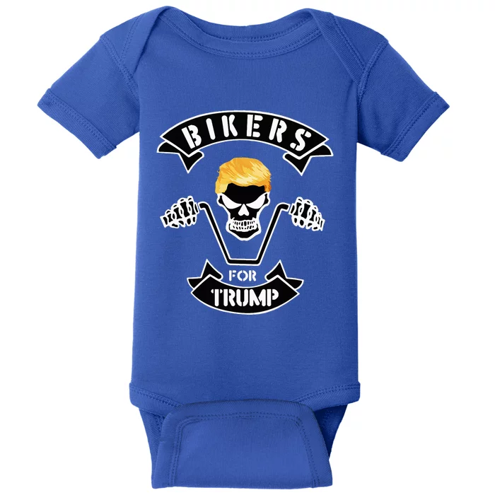 Bikers For Trump Baby Bodysuit