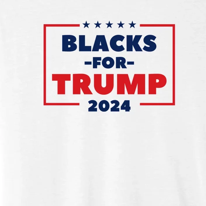 Blacks For Trump 2024 ChromaSoft Performance T-Shirt