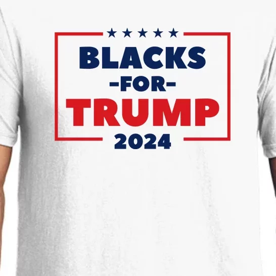 Blacks For Trump 2024 Pajama Set