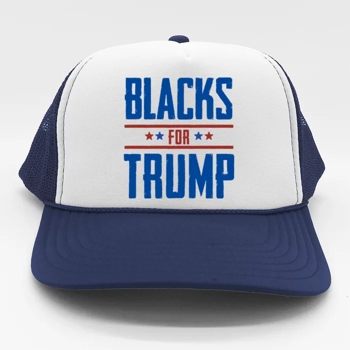 Blacks For Trump 2024 Trucker Hat