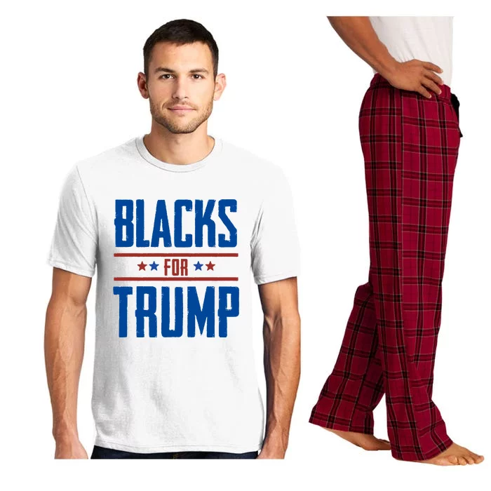 Blacks For Trump 2024 Pajama Set