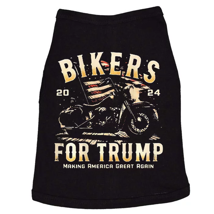 Bikes For Trump 2024 Doggie Tank