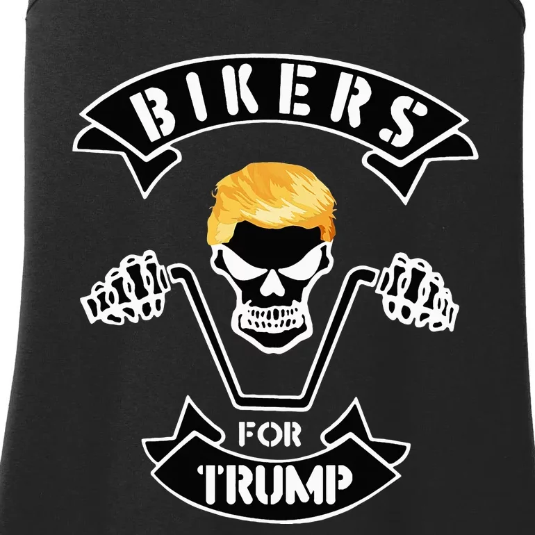 Bikers For Trump Ladies Essential Tank