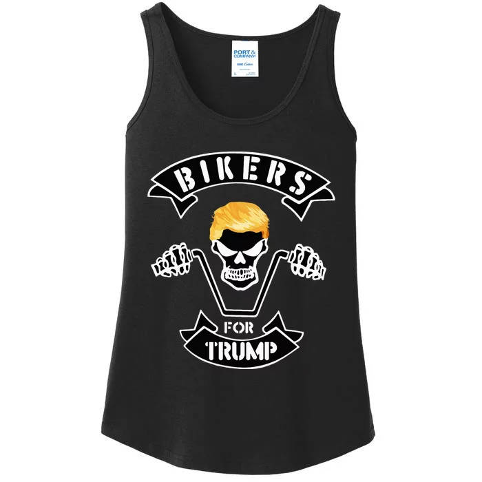 Bikers For Trump Ladies Essential Tank