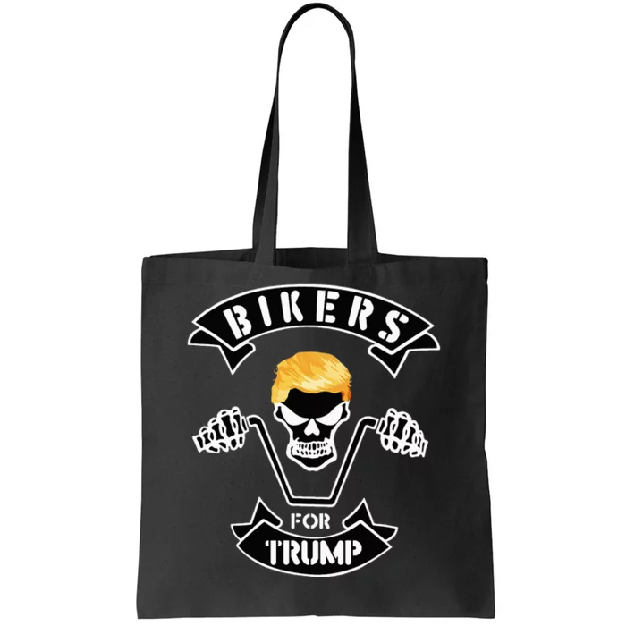 Bikers For Trump Tote Bag