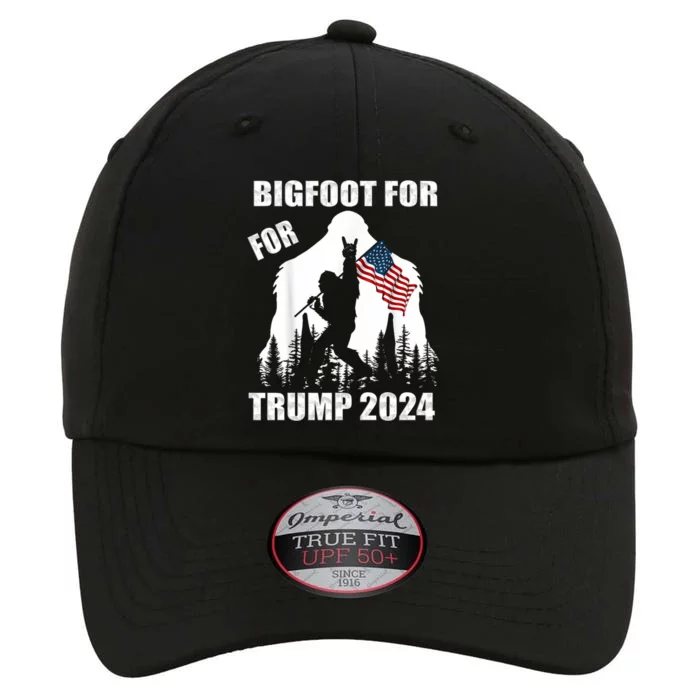 Bigfoot For Trump 2024 Election Cute Gift The Original Performance Cap