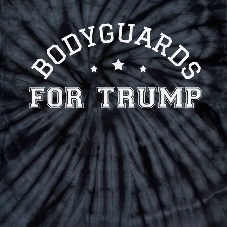 Bodyguards For Trump Vote 24 Funny Election 2024 Bodyguard Tie-Dye T-Shirt