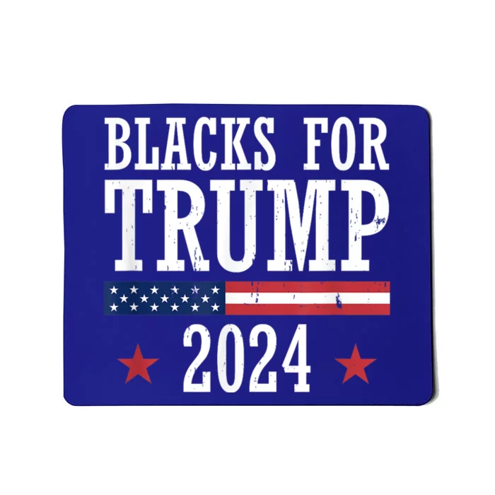 Blacks For Trump 2024 Presidential Election Republican Mousepad