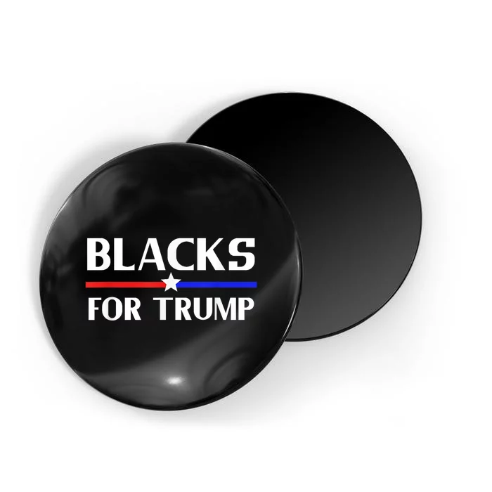 BLACKS FOR TRUMP SHIRTS 2024 Magnet