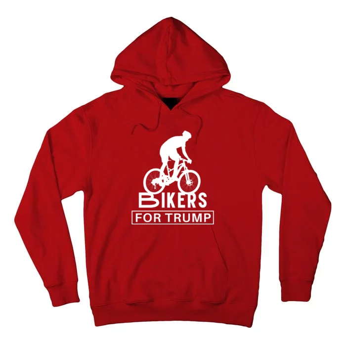 Bikers For Trump Tall Hoodie