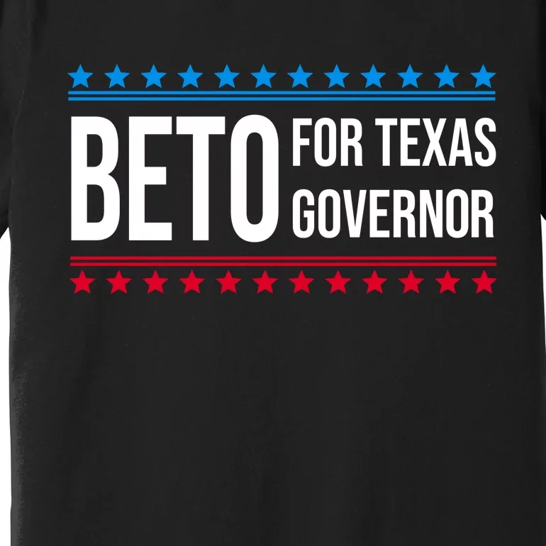 Beto For Texas Governor 2024 Politician Campaign Logo Premium T-Shirt