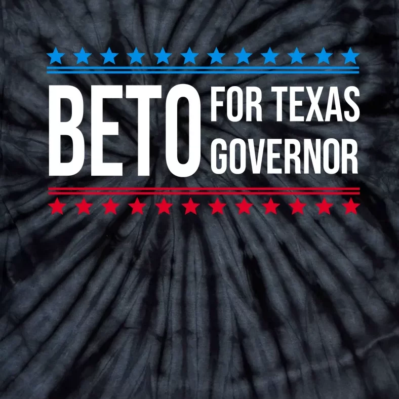 Beto For Texas Governor 2024 Politician Campaign Logo Tie-Dye T-Shirt