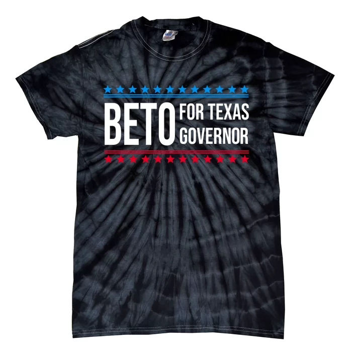 Beto For Texas Governor 2024 Politician Campaign Logo Tie-Dye T-Shirt