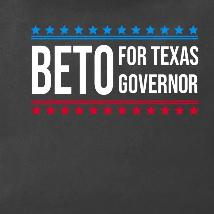 Beto For Texas Governor 2024 Politician Campaign Logo Zip Tote Bag