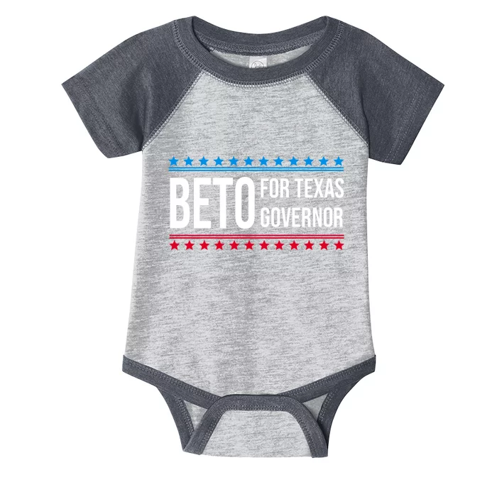 Beto For Texas Governor 2024 Politician Campaign Logo Infant Baby Jersey Bodysuit