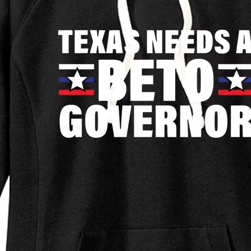 Beto For Texas Governor Political Campaign Women's Fleece Hoodie