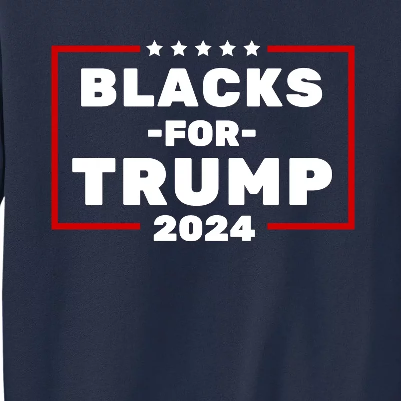 Black For Trump 2024 Sweatshirt