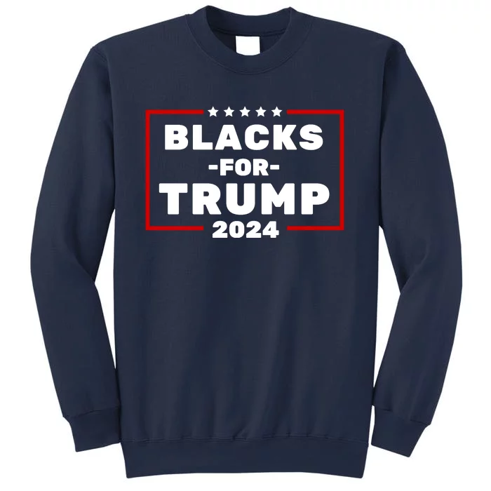 Black For Trump 2024 Sweatshirt