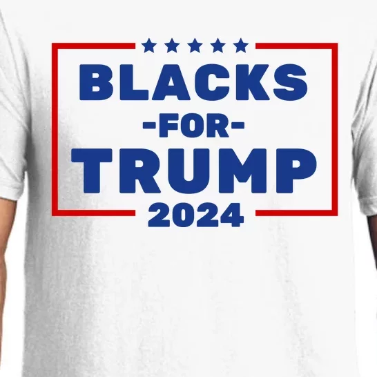 Black For Trump 2024 Pajama Set