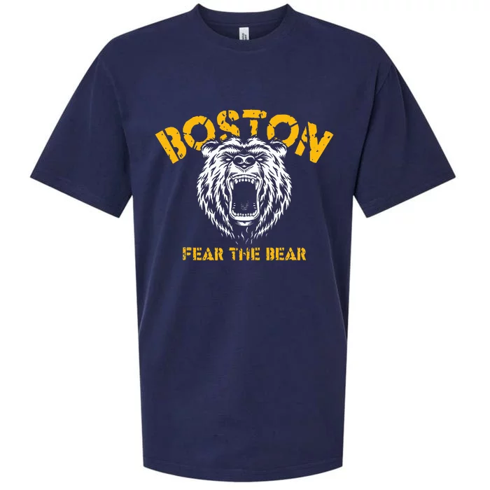 Boston Fear the Bear Sueded Cloud Jersey T-Shirt