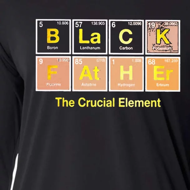 Black Father The Crucial Element Dad Chemistry Cooling Performance Long Sleeve Crew